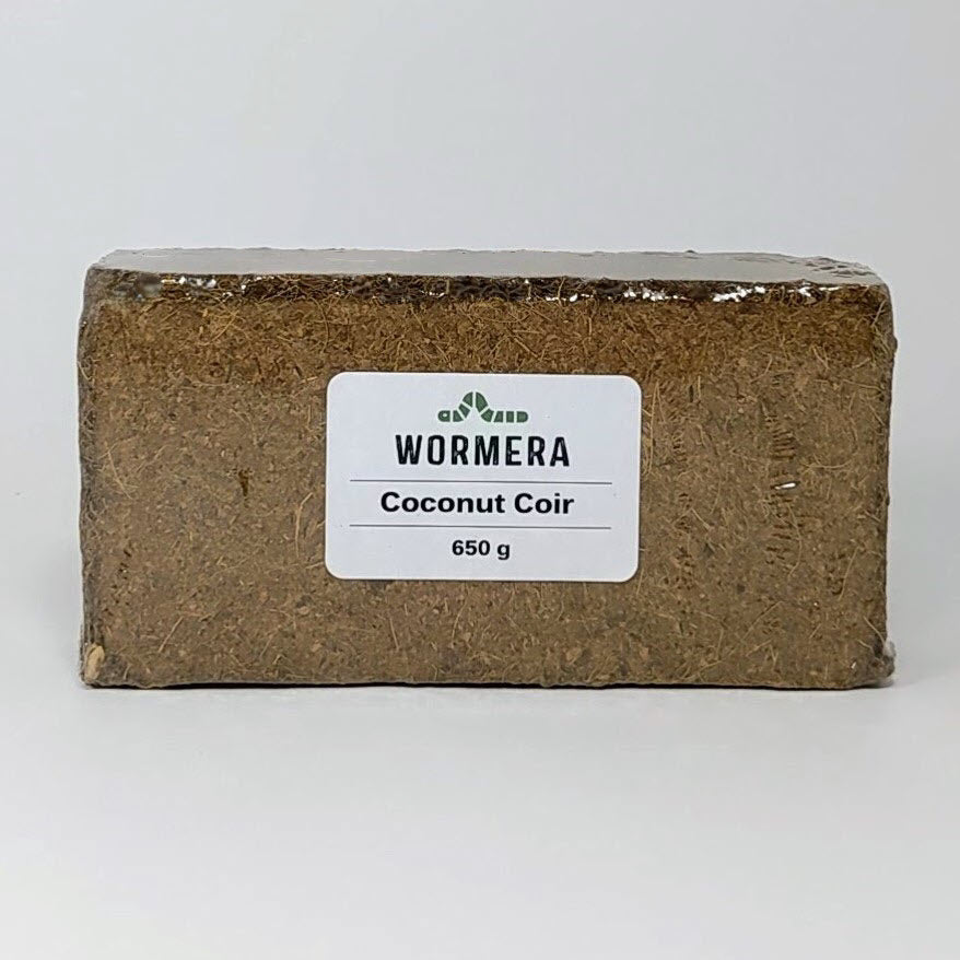 Close up of Coco Coir Brick