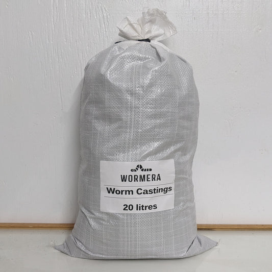 Red Wiggler Worm Castings - 20 Litres